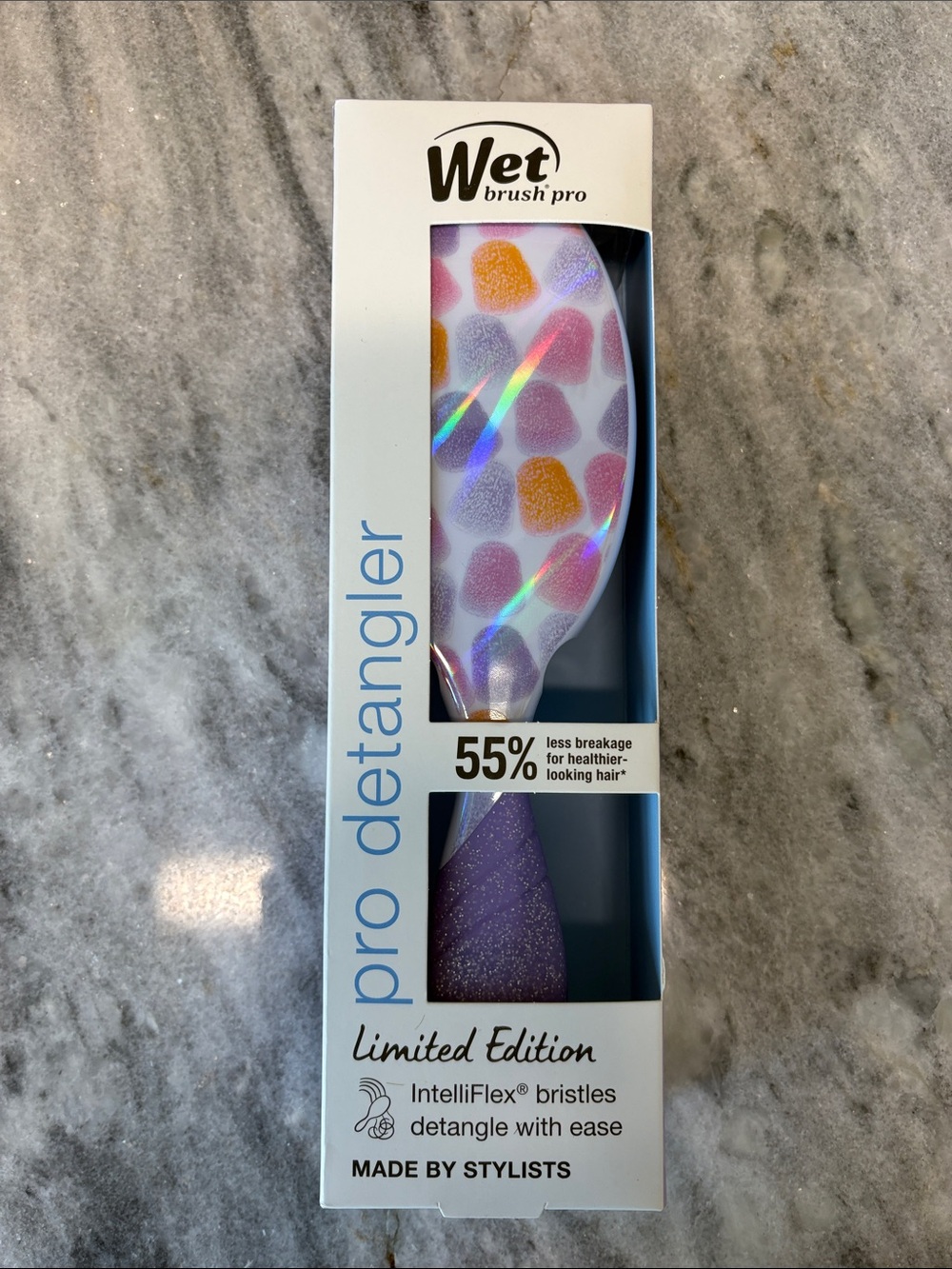 Wet Brush Pro Detangler Limited Edition - Purple Multi